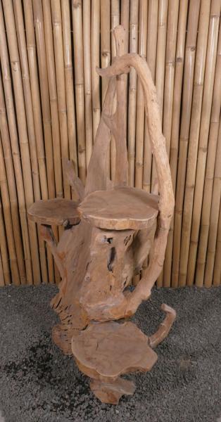 Product image 11 of the product “Shelf made of teak wood about approx. 150cm height ”